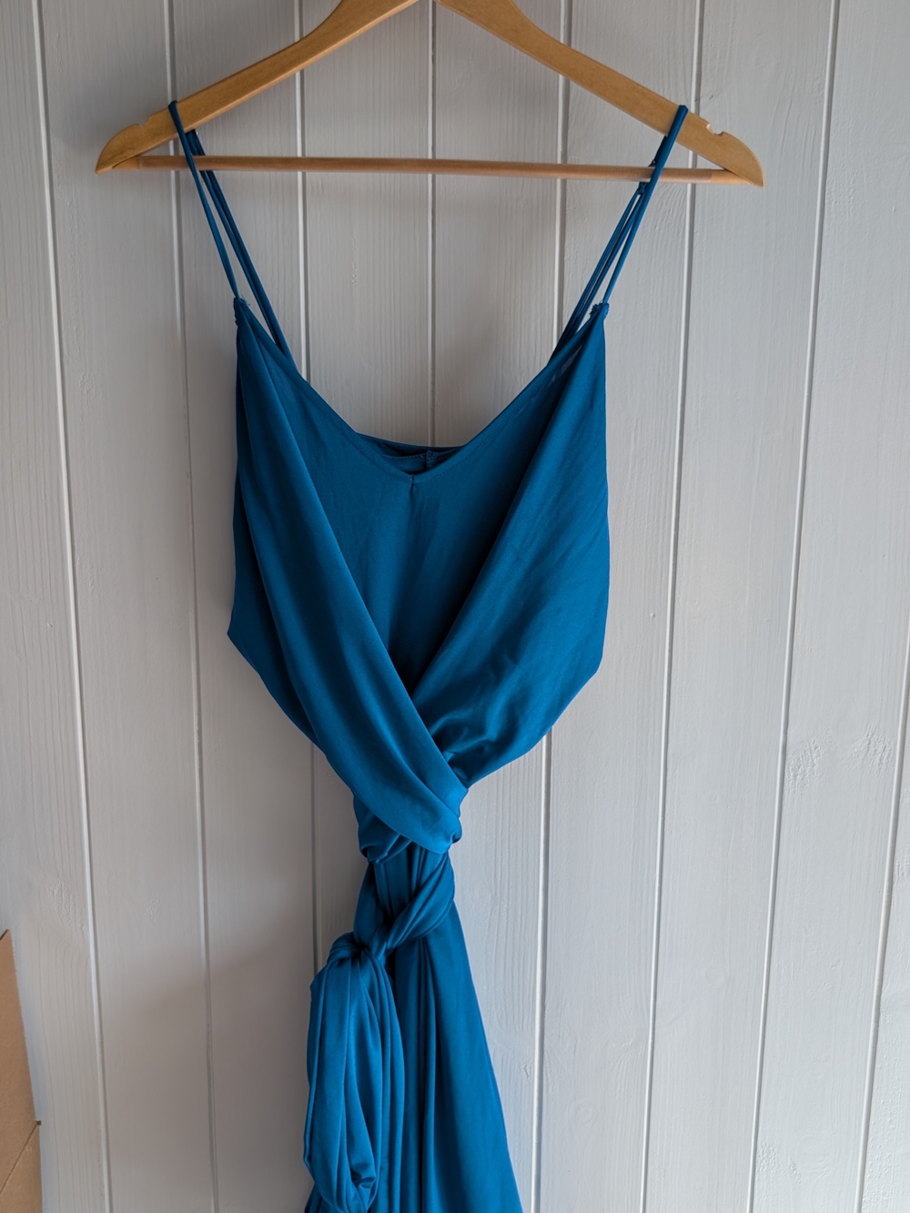 GUESS Lysandra Sleeveless Dress Grecian Blue Size XS